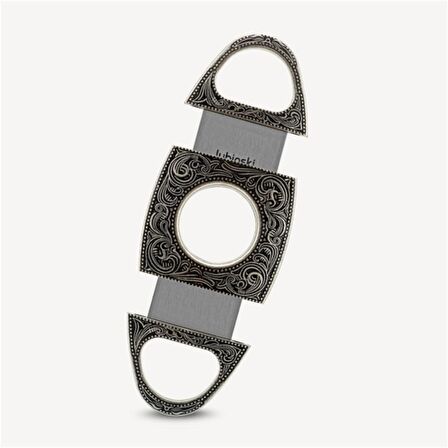 Lubinski Metal Puro Kesici Lazer Bıçak Kabartma İşlemeli Black (60Ring)