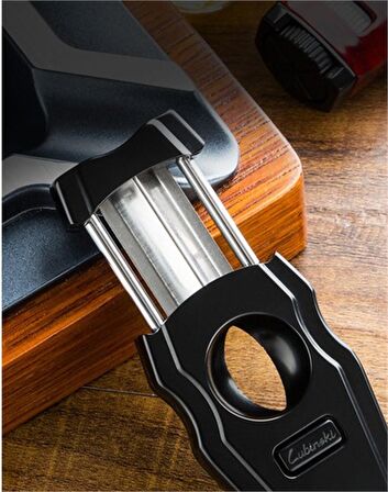 Lubinski Laser Bıçak V-Cut Puro Kesici Siyah(60Ring)
