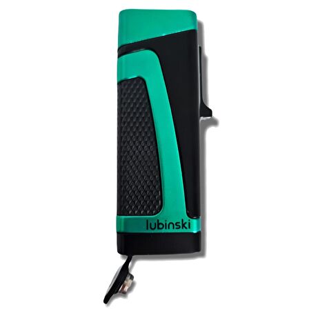 Lubinski Üç Torch Delicili Puro Çakmağı Yeşil-Siyah