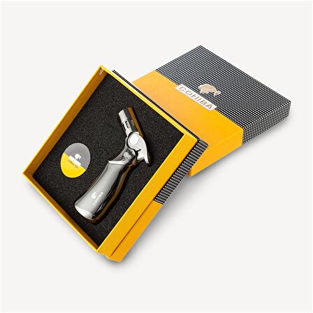 Cohiba Dört Torch Masa Çakmağı Gold