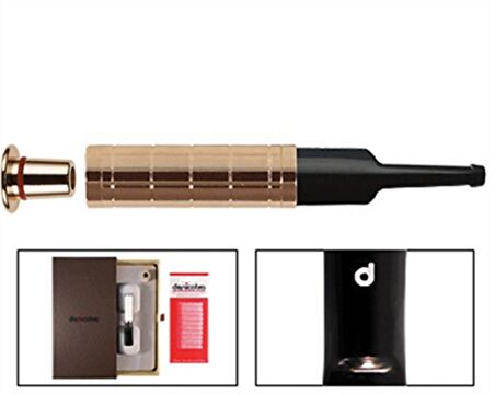 Denicotea 25008 Karbon Filtreli 6-9mm Lüks Slim Sig.Ağızlığı Rose