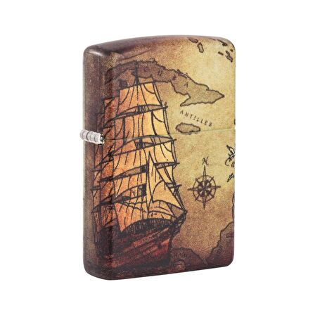 Zippo Pirate Ship Design Çakmak