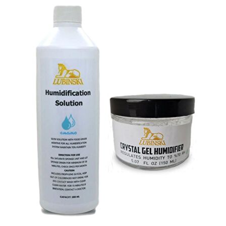 Lubinski Puro Nemlendirme Saf Su ve Jeli Seti Kiti (18 Ay) 150-500 ML