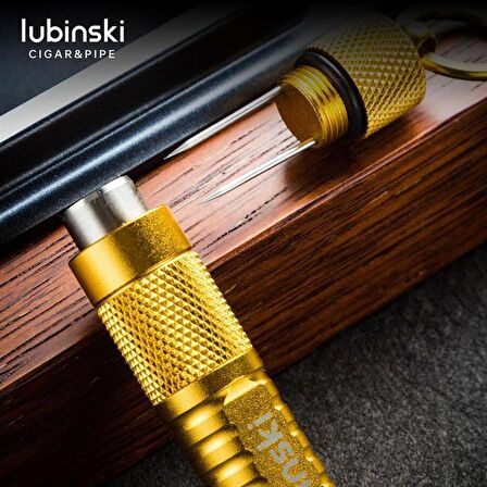 Lubinski Puro İğnesi ve 2 Delici Anahtarlık Gold YJA40003