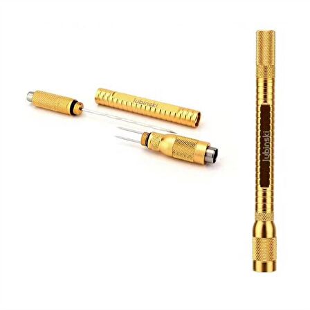 Lubinski Drawpoker Puro İğnesi ve 2 Delici Gold YJA30018