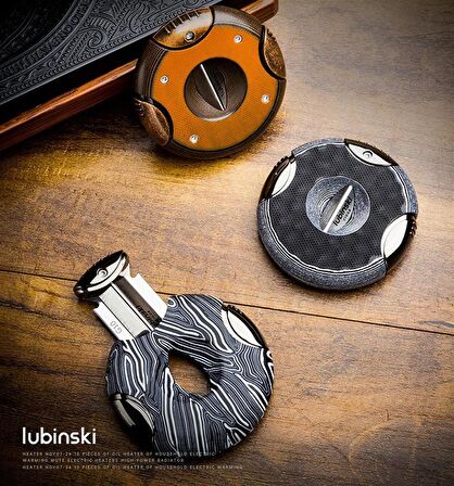 Lubinski Yuvarlak Puro Kesici V-Cut Black (60Ring)