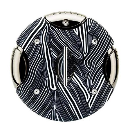 Lubinski Yuvarlak Puro Kesici V-Cut Black Pattern(60Ring)