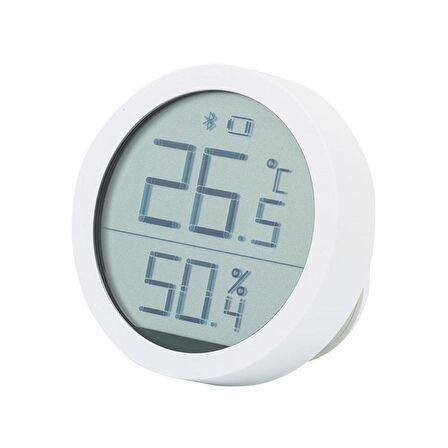 Lubinski Bluetooh Dijital Nem Ölçer Higrometre 6 cm