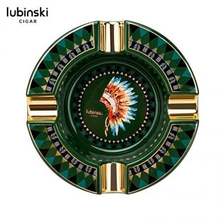 Lubinski New Design Dörtlü Puro Küllüğü Yeşil