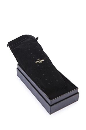 Colibri Quasar Kırmızı Üçlü Deri Puro Kılıfı(60 Ring)