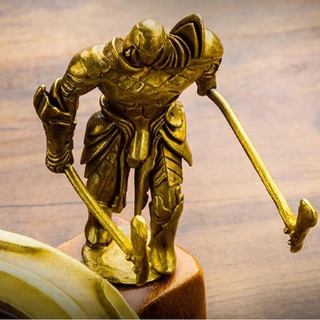 Lubinski Special Edition Horse Shoe Knight Tekli Metal-Ahşap Puro Küllüğü