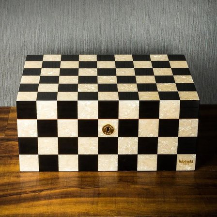 Lubinski Special Edt. Dama Desen Humidor Puro Kutusu 120s
