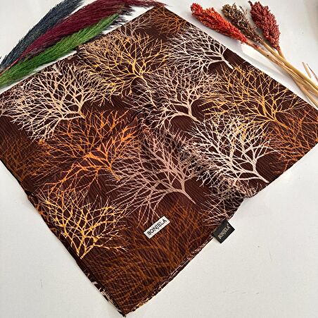 Bonjela Desenli Mio Cazz Eşarp BJ1208