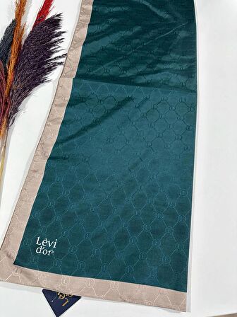 Levidor Premium Monogram Şal JZ0225
