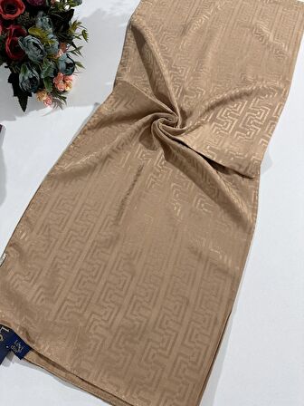 Levidor Premium Jakar Şal Sütlü Kahve LJK0408