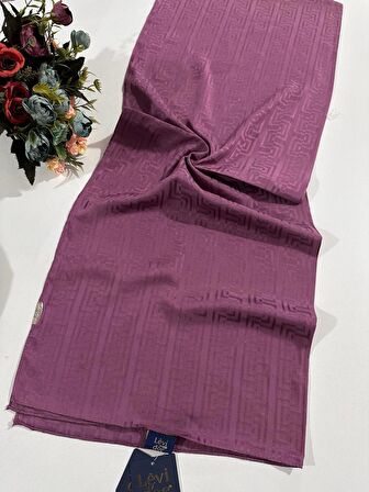 Levidor Premium Jakar Şal Koyu Lila LJK0411