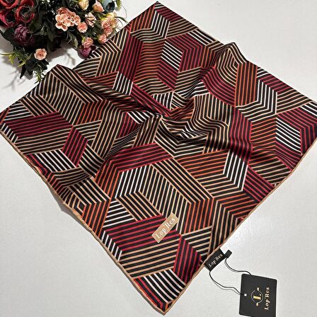 Lopres Dijital Twill Eşarp VX0204