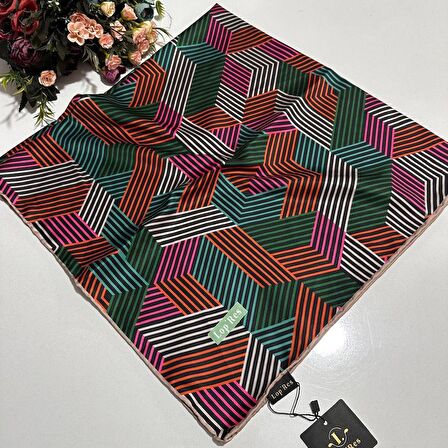 Lopres Dijital Twill Eşarp VX0205