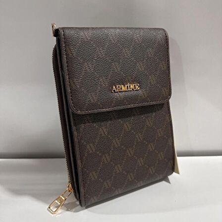 Armine Kadın Çanta Noktalı Kahve AR26603