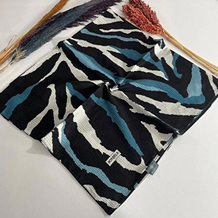 Bonjela Desenli Mio Cazz Eşarp BJ1910