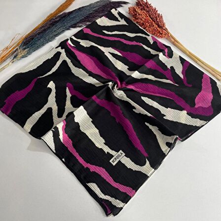 Bonjela Desenli Mio Cazz Eşarp BJ1912