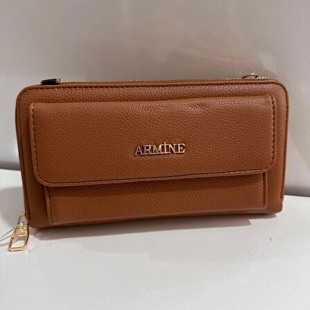 Armine Kadın Çanta Düz Taba AR26809