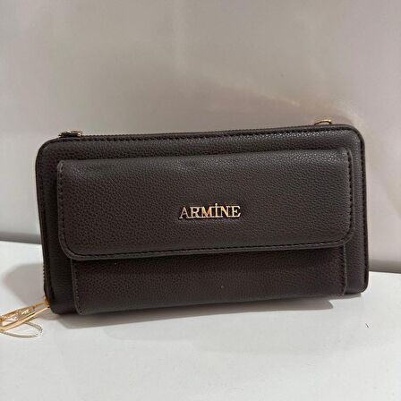 Armine Bayan Çanta Düz Kahve AR26810