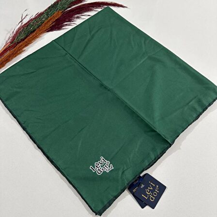 Levi'dor Trend Düz Renk Eşarp Zümrüt LVB62