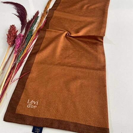 Levidor Premium Monogram Şal JZ0430