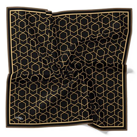 Bonjela Soft Pamuklu Eşarp Özel Seri Gold LDB5502