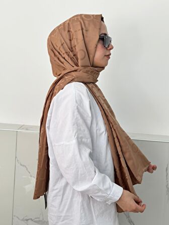 Locella Jakar Şal Sütlü Kahve JSL1114