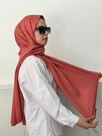 Locella Jakar Şal Koyu Nar Çiçeği JSL1221