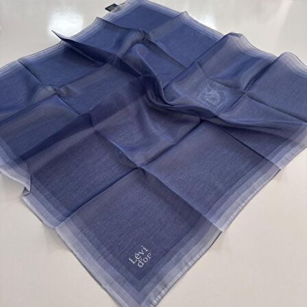 Levi'dor Kehribar Eşarp Kot Mavi LTR0221