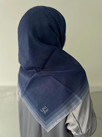Levi'dor Kehribar Eşarp Kot Mavi LTR0221