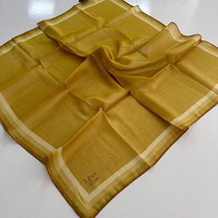 Levi'dor Kehribar Eşarp Hardal LTR0225