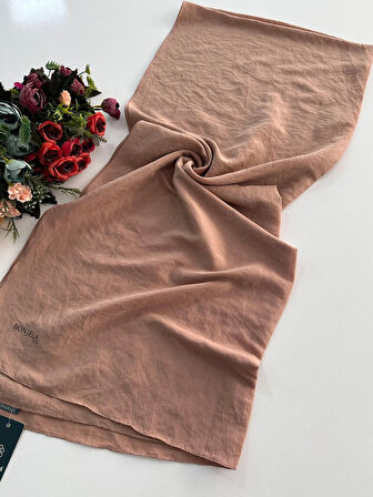 Bonjela Vual İpeksi Şal Moka HVS0106