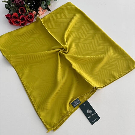 Bonjela Lüx Jakarlı Pamuk Eşarp JPB0612