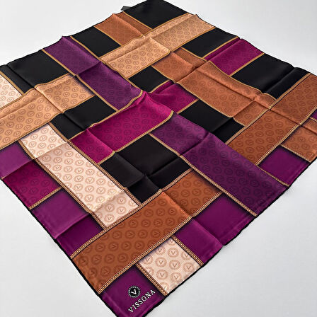 Vissona Twill İpek Eşarp IPK4310