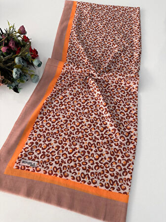 Yazlık İnce Bonjela Sport Desenli Pamuklu Şal LBS0209