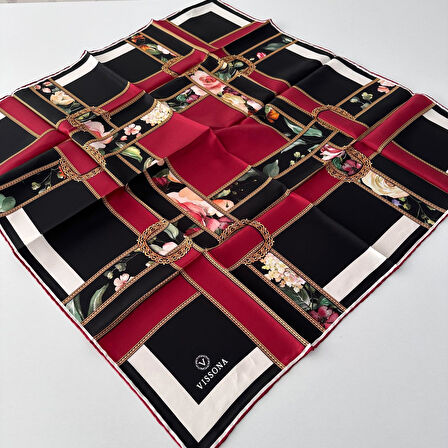 Vissona Twill İpek Eşarp IPK5402