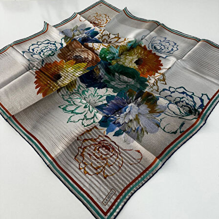 Armine Sura Saf İpek Eşarp 24-25 Sonbahar Kış Sezonu PKT0804