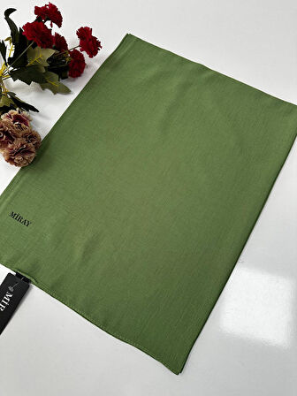 Miray Romeo Pamuk Keten Şal Renk: Çimen Yeşili VDM0116