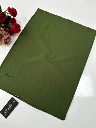 Miray Romeo Pamuk Keten Şal Renk: Yeşil VDM0128