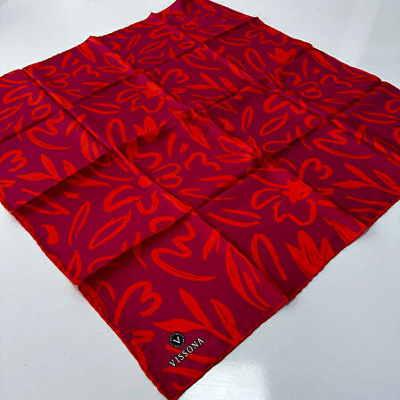 Vissona Twill İpek Eşarp IPK6204