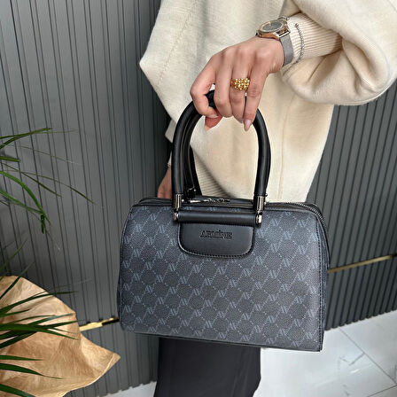 Armine Kadın Çanta Siyah Noktalı AR39601