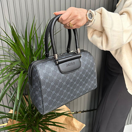 Armine Kadın Çanta Siyah Noktalı AR39601