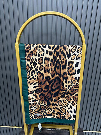 Bonjela Soft Pamuklu Şal Leopar Desen LBS1011