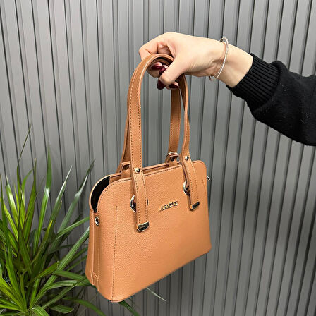 Armine Kadın Çanta Düz Taba AR36409