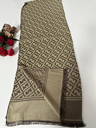 Çift Taraflı Jakar Şal LJC0314