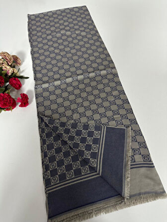 Çift Taraflı Jakar Şal LJC0403